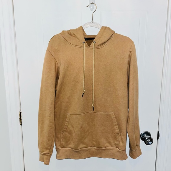 WLKN Tops - WLKN | Two Toned Tanned Hoodie Size Medium